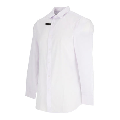 Lavender - Side - Scotch And Soda Mens Stripe Long-Sleeved Shirt