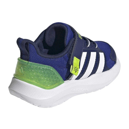 Lucid Blue - Back - Adidas Baby Lightorama Trainers