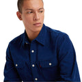 Dark Blue - Lifestyle - Levis Mens Jackson Worker Corduroy Ribbed Overshirt