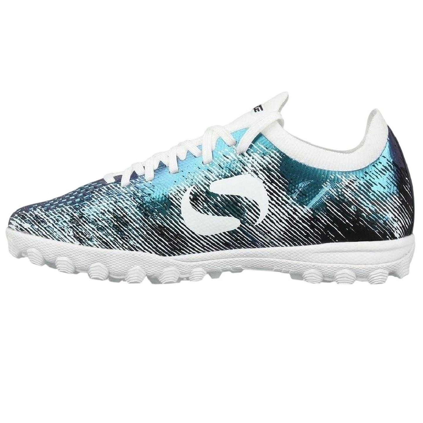 Emerald - Side - Sondico Childrens-Kids Blaze Astro Turf Trainers