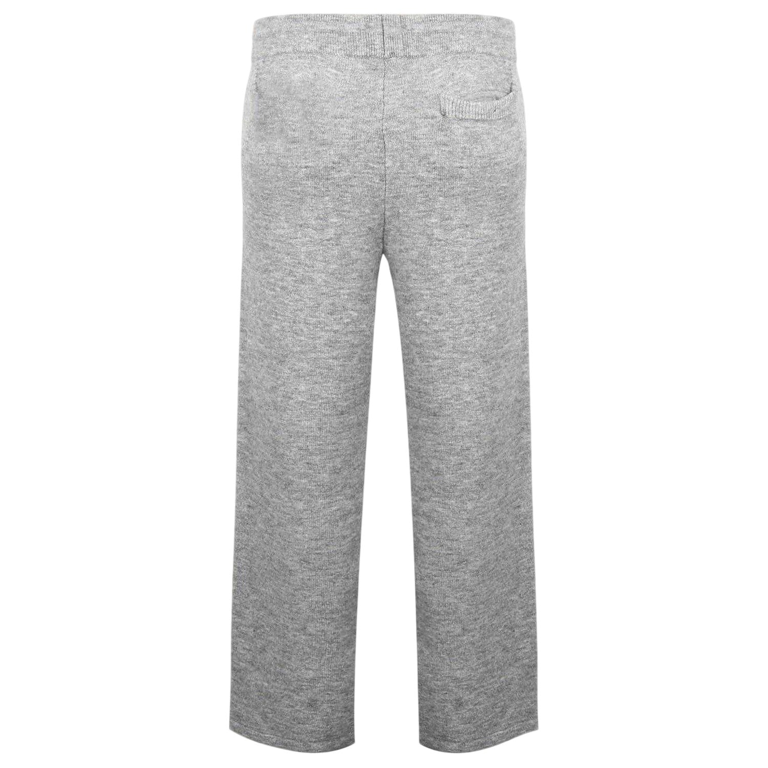 Grey Marl - Back - Jack Wills Mens Initial Text Logo Sweatpants