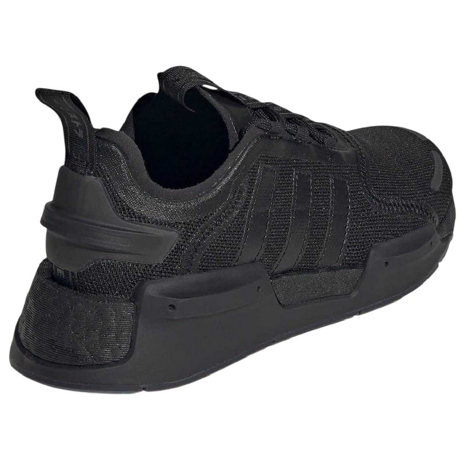 Black - Back - Adidas Childrens-Kids Nmd V3 3 Stripes Trainers