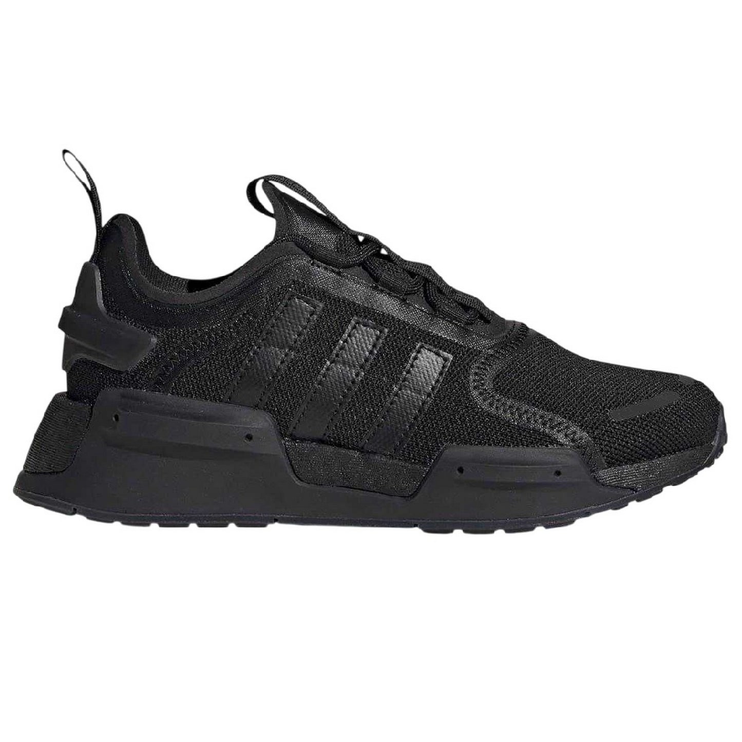 Black - Lifestyle - Adidas Childrens-Kids Nmd V3 3 Stripes Trainers