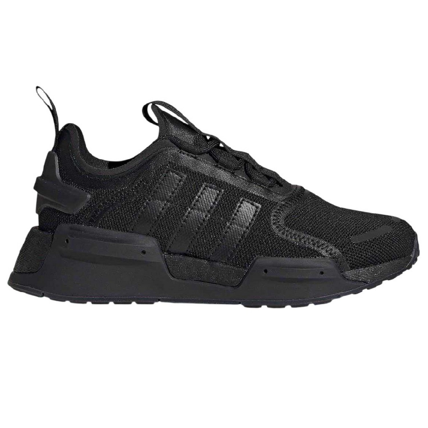 Black - Lifestyle - Adidas Childrens-Kids Nmd V3 3 Stripes Trainers