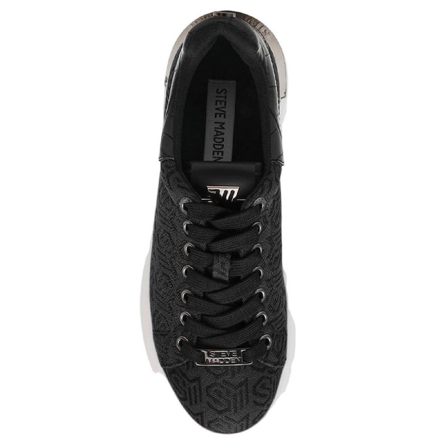 Black - Lifestyle - Steve Madden Womens-Ladies Glider 2 Trainers