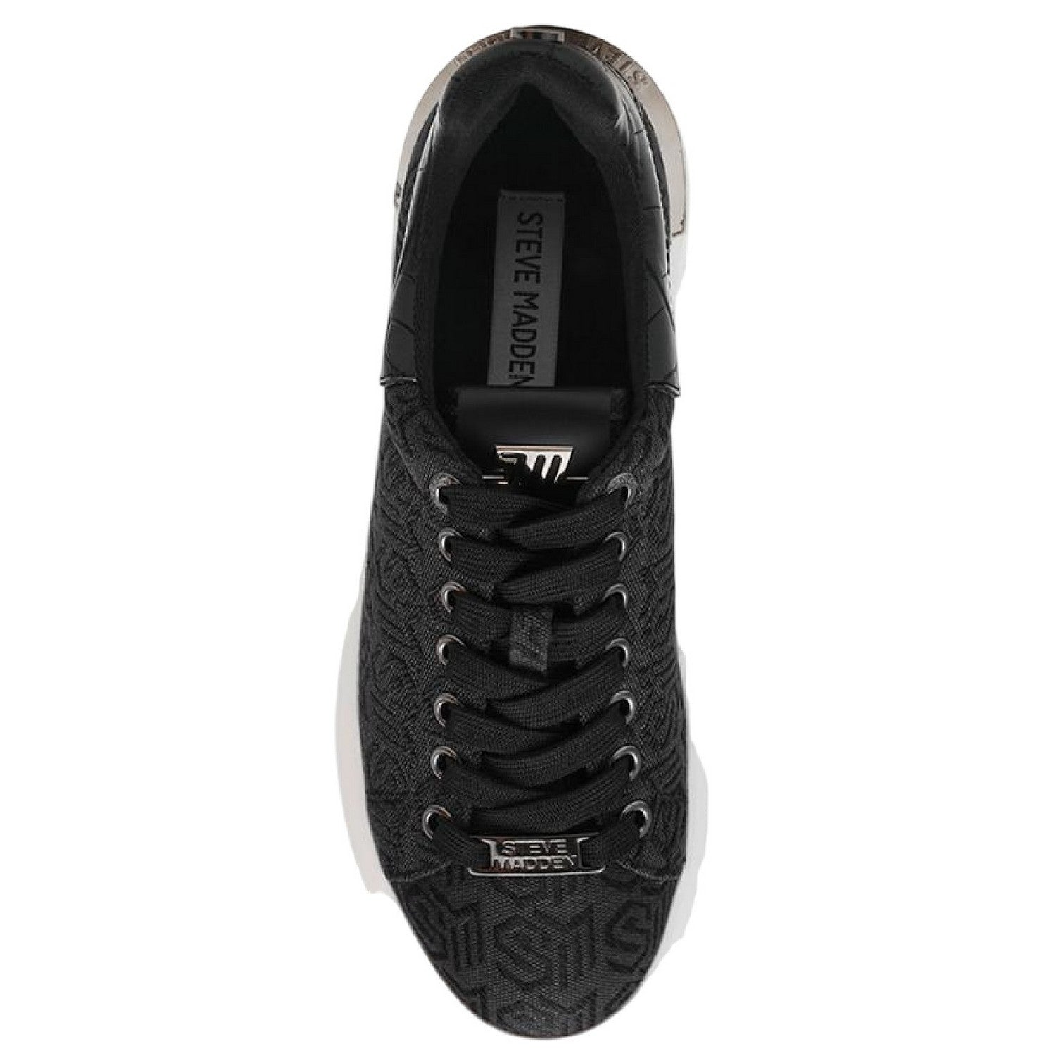 Black - Lifestyle - Steve Madden Womens-Ladies Glider 2 Trainers