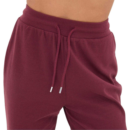 Burgundy - Side - I Saw It First Womens-Ladies Wide Leg Trousers