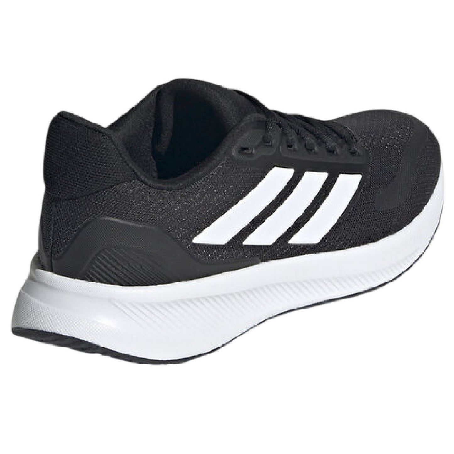 Black-White - Back - Adidas Childrens-Kids Runfalcon 5 Cloudfoam Trainers