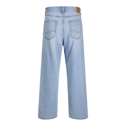 Blue Denim - Back - Jack And Jones Mens Denim 5 Pockets Straight Leg Jeans