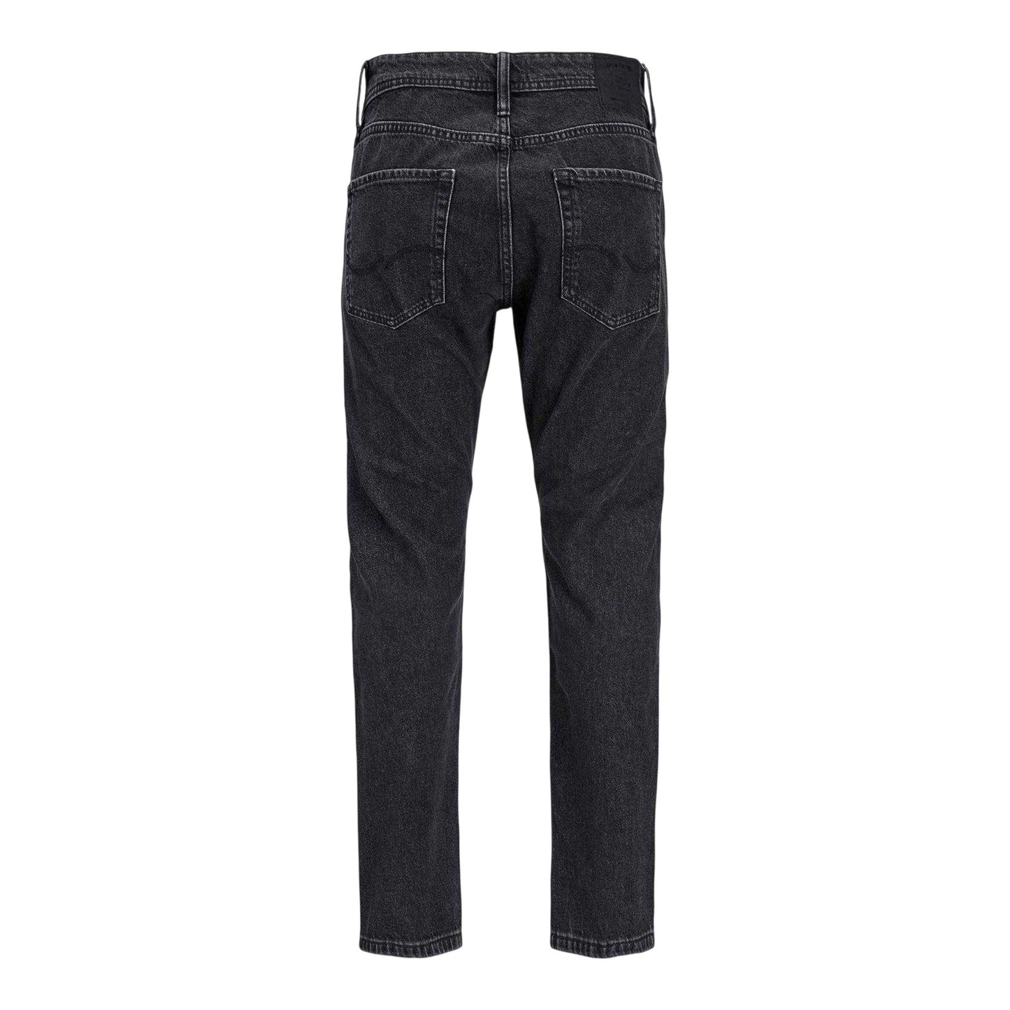Black Denim - Back - Jack And Jones Mens Chris Original Denim Jeans