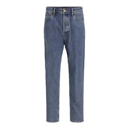 Blue Denim - Front - Jack And Jones Mens Chris Original Denim Jeans
