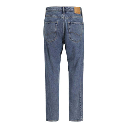 Blue Denim - Back - Jack And Jones Mens Chris Original Denim Jeans