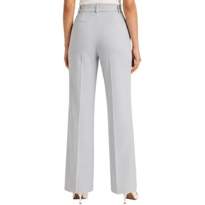 Grey - Back - I Saw It First Womens-Ladies Tailored Trousers