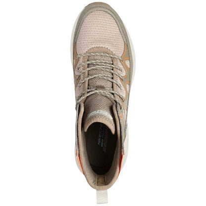 Taupe - Side - Skechers Womens-Ladies Bobs Sparrow Walking Boots