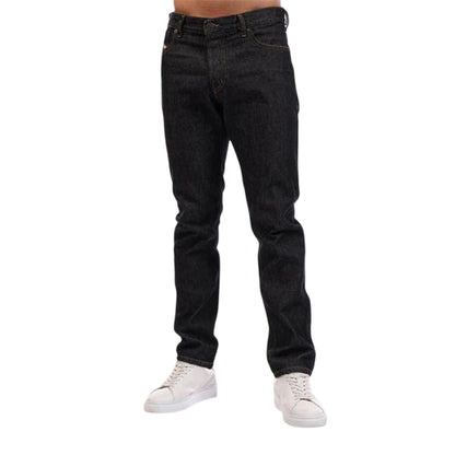Black-Denim - Lifestyle - Diesel Unisex Adult 1995 Denim 5 Pockets Straight Leg Jeans