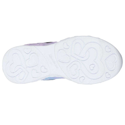 Navy-Multicoloured - Lifestyle - Skechers Childrens-Kids Hearts Trainers