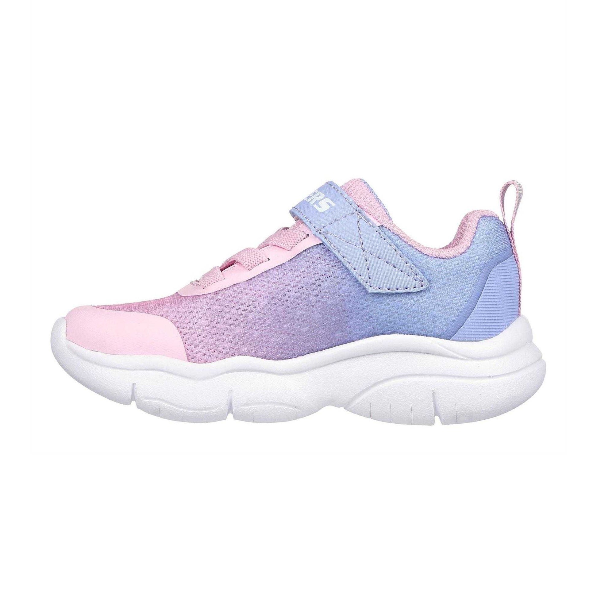 Pink-Lavender - Back - Skechers Toddler Flexblast Trainers