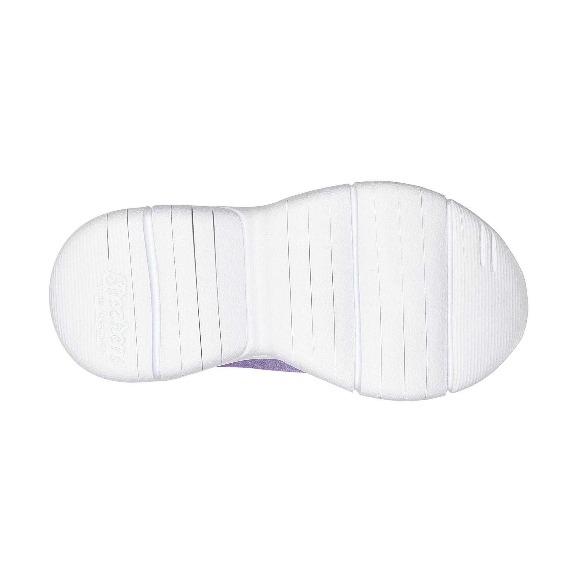 Pink-Lavender - Side - Skechers Toddler Flexblast Trainers