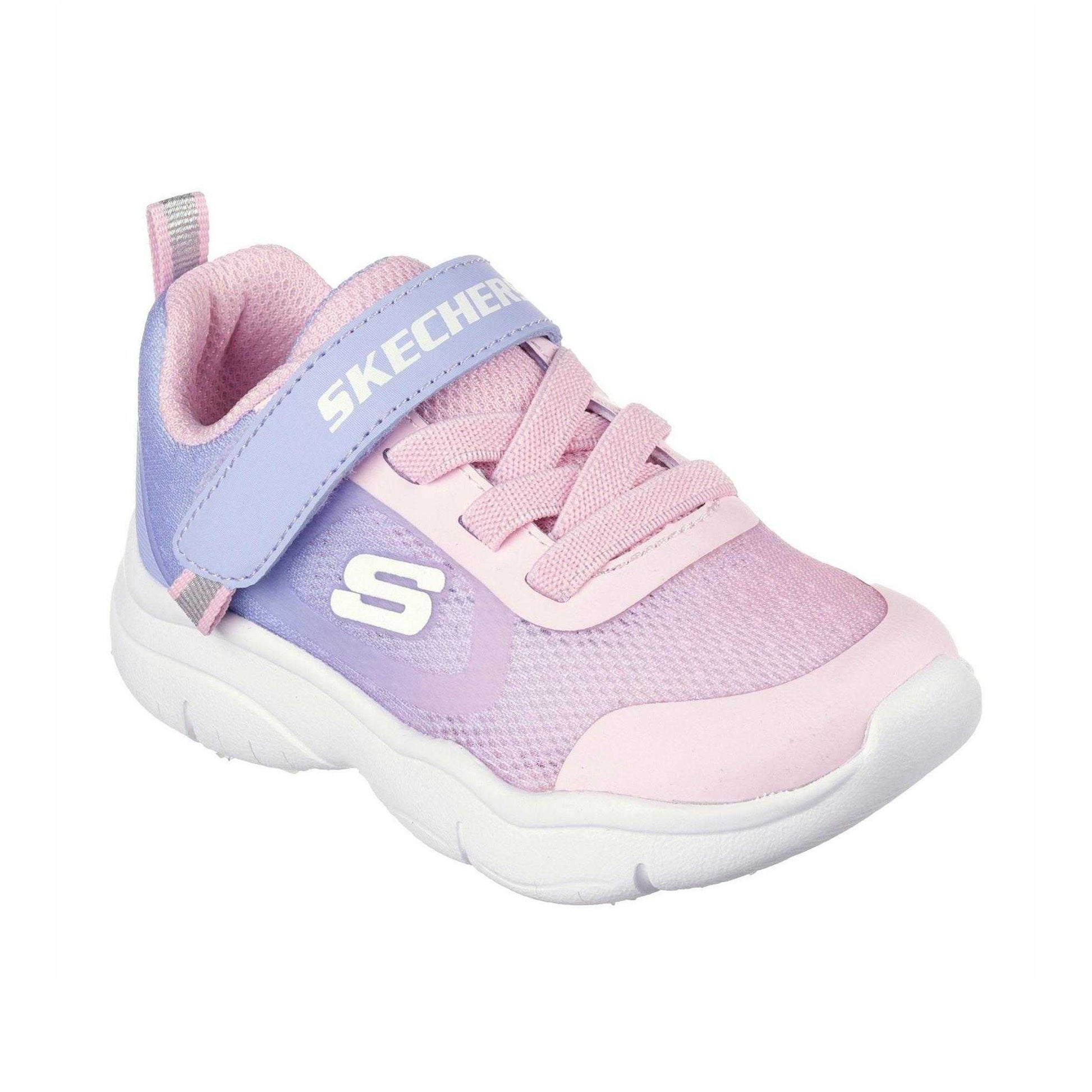 Pink-Lavender - Lifestyle - Skechers Toddler Flexblast Trainers