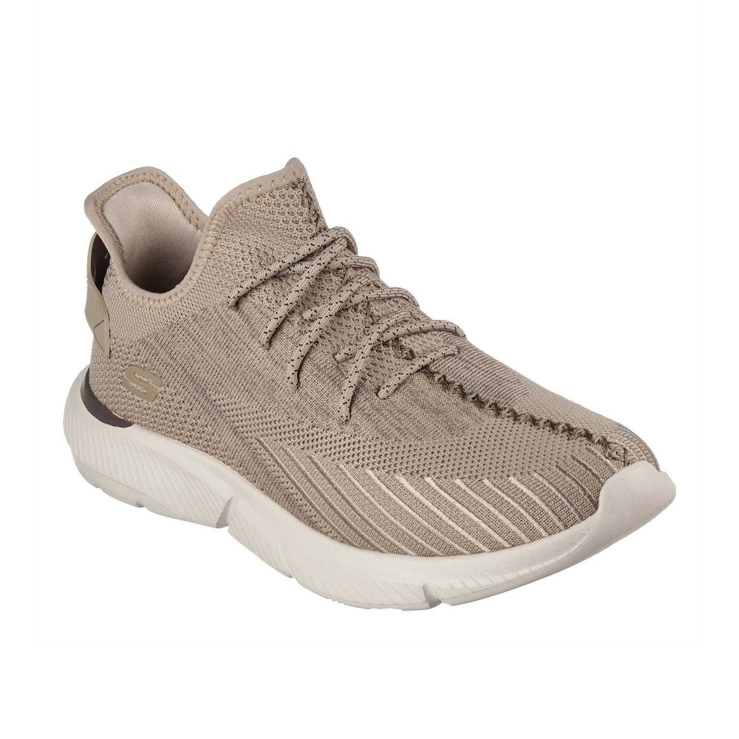 Tan - Lifestyle - Skechers Mens Knitted Trainers