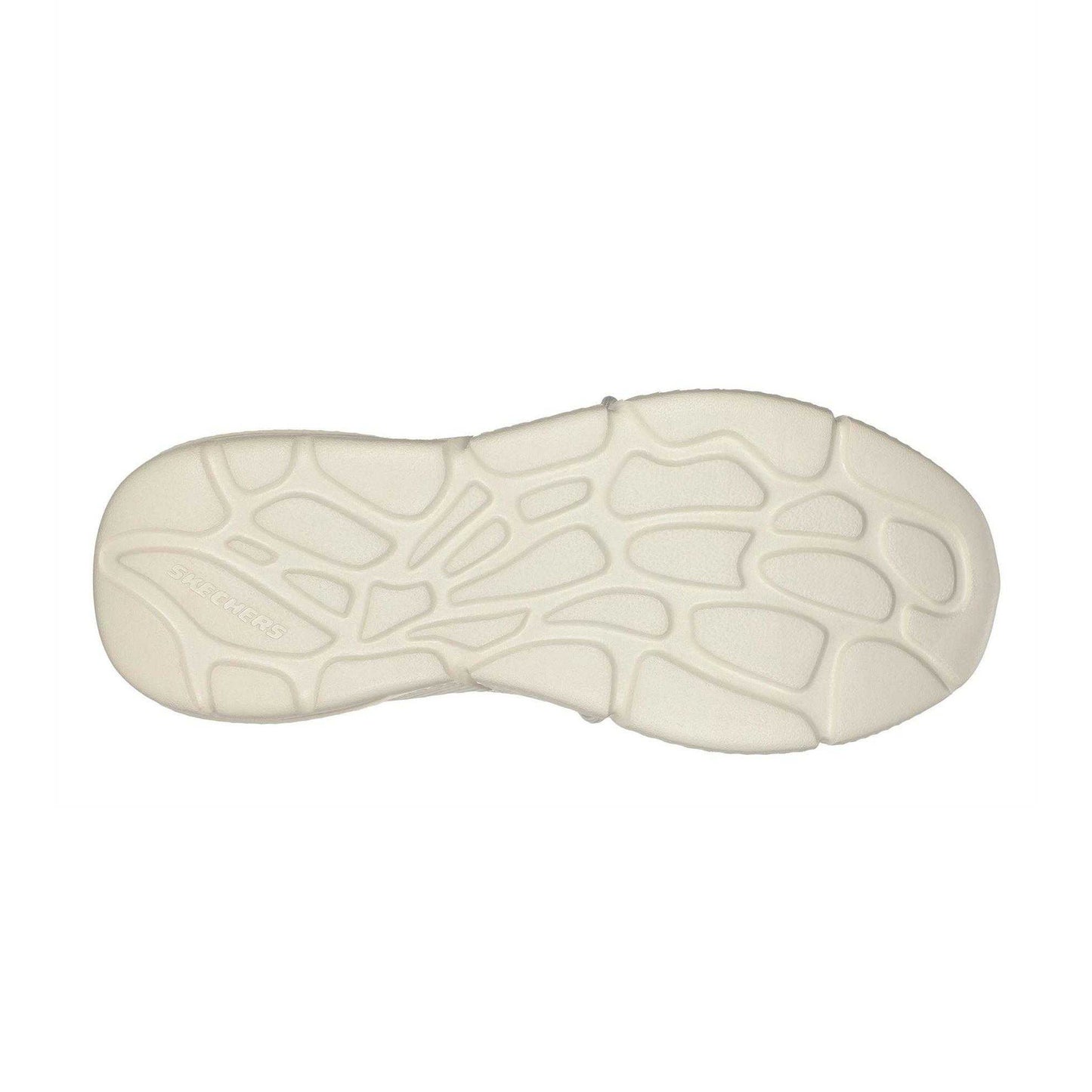 Off White - Side - Skechers Mens Knitted Trainers