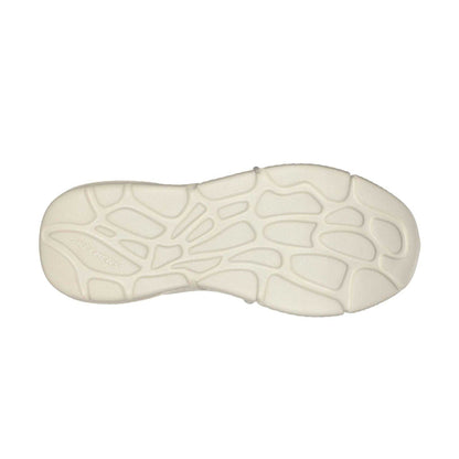 Off White - Side - Skechers Mens Knitted Trainers
