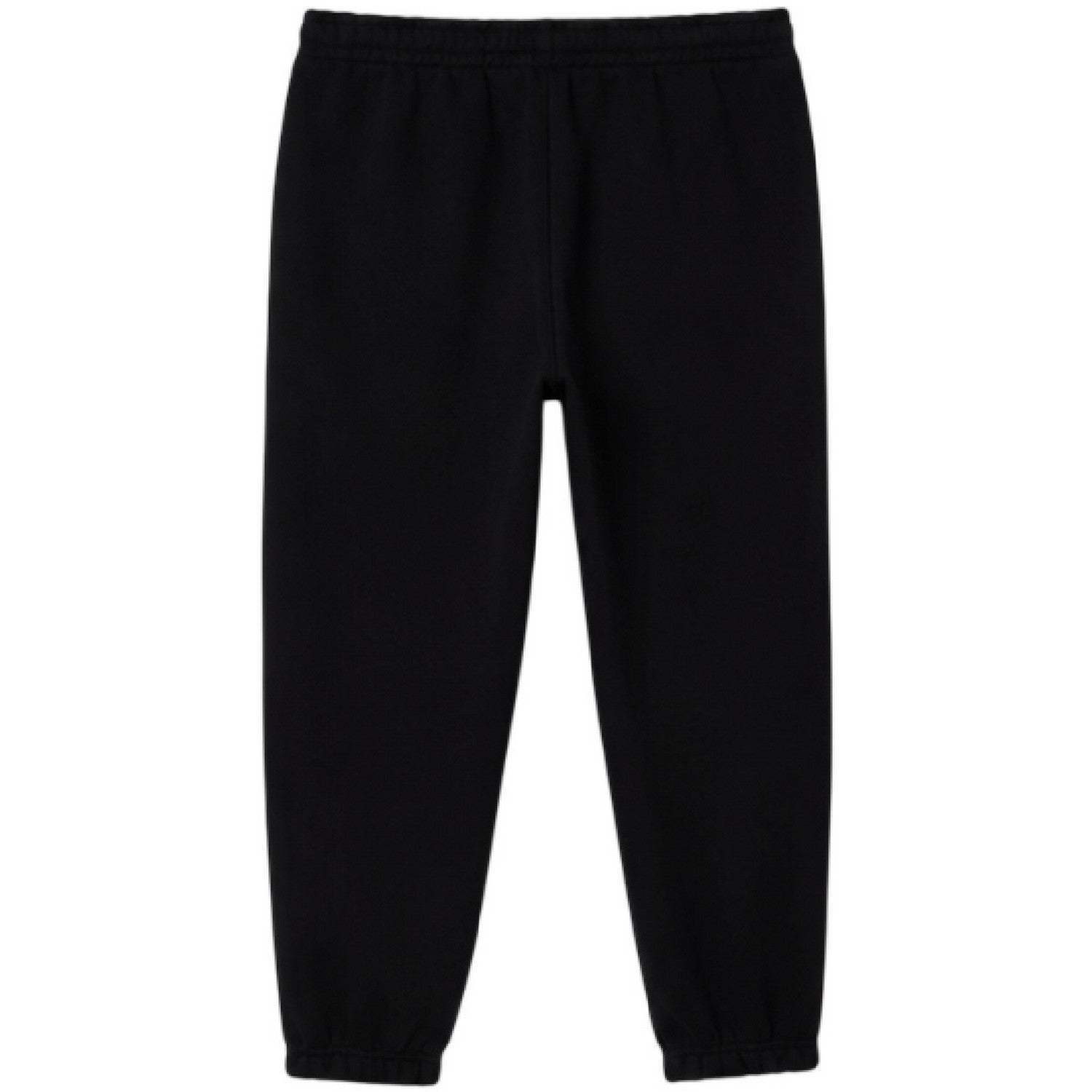Black - Back - Lacoste Unisex Adult Organic Cotton Fleece Sweatpants