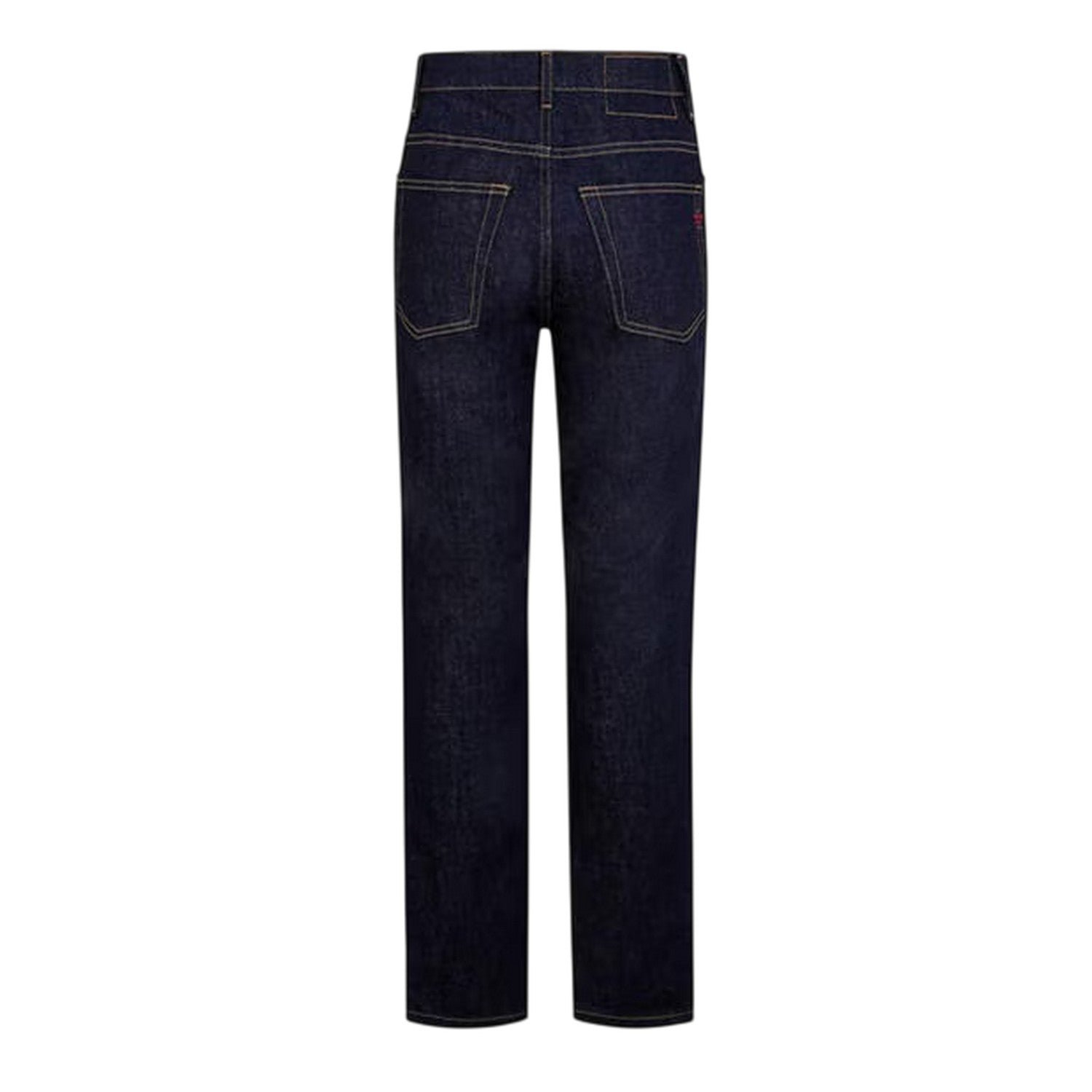 Blue Denim - Back - Diesel Mens D-Fining 5 Pockets Straight Jeans