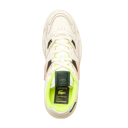 White - Lifestyle - Lacoste Mens LT 125 Leather Trainers