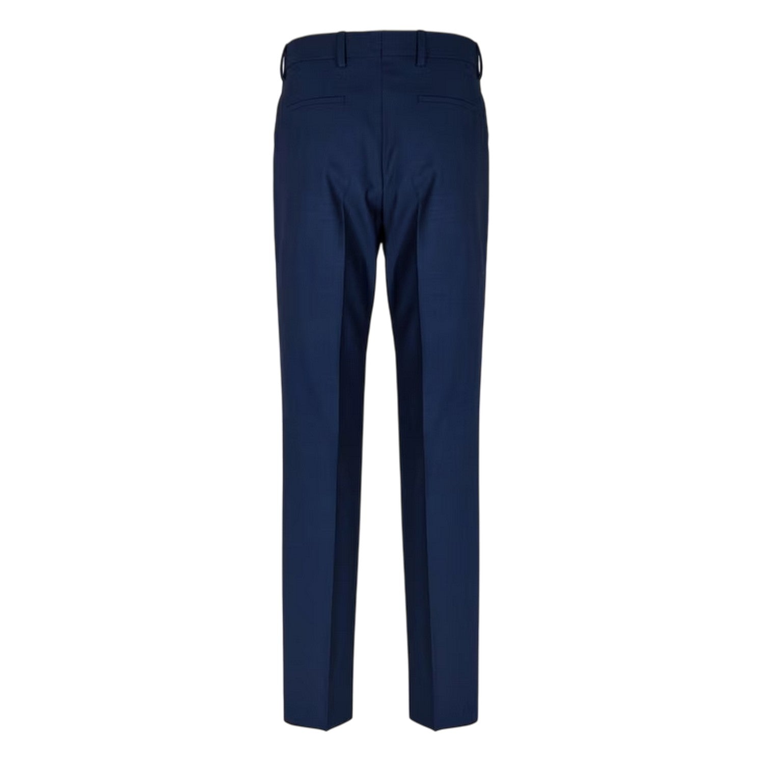 Blue - Back - Boss Mens H-Genius Plain Straight Chinos