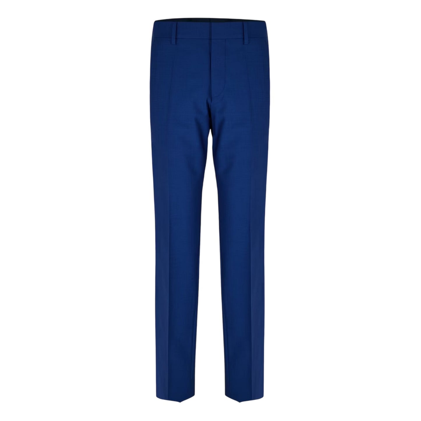 Navy - Front - Boss Mens H-Genius Plain Straight Chinos