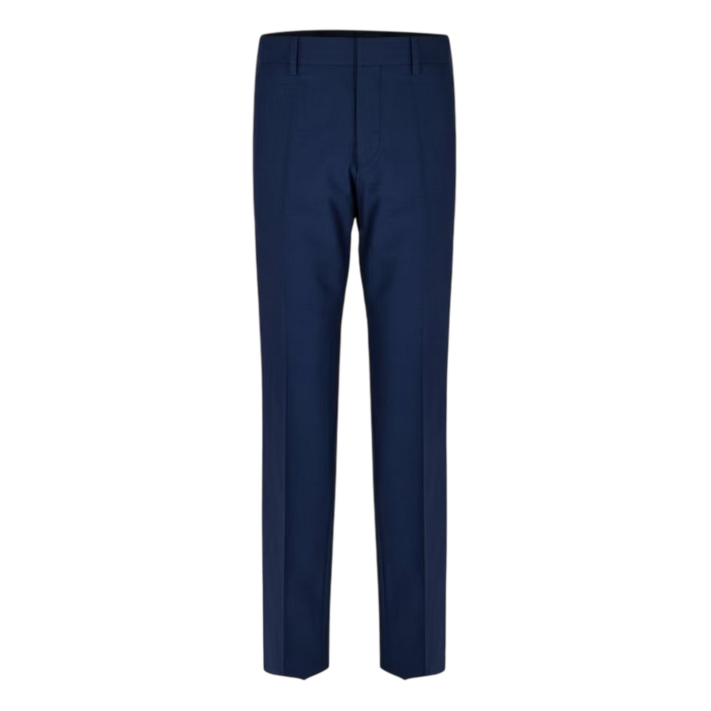 Blue - Front - Boss Mens H-Genius Plain Straight Chinos