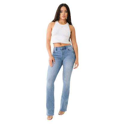 Golden - Lifestyle - True Religion Womens-Ladies Cry Denim Regular Jeans
