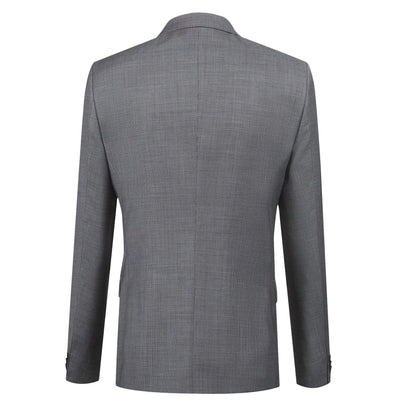 Grey - Back - Hugo Mens Arti Blazer