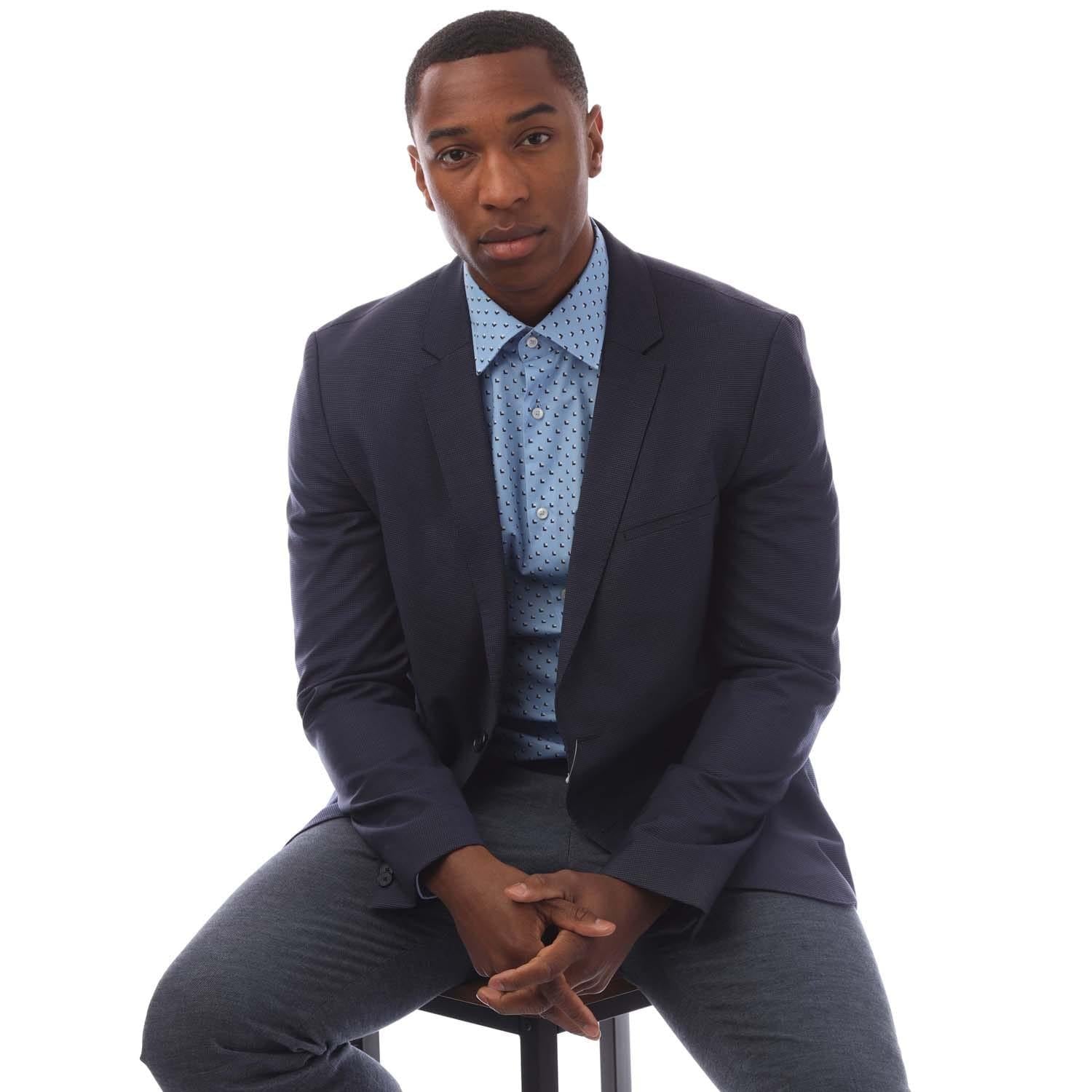 Navy - Lifestyle - Hugo Mens Arti Blazer