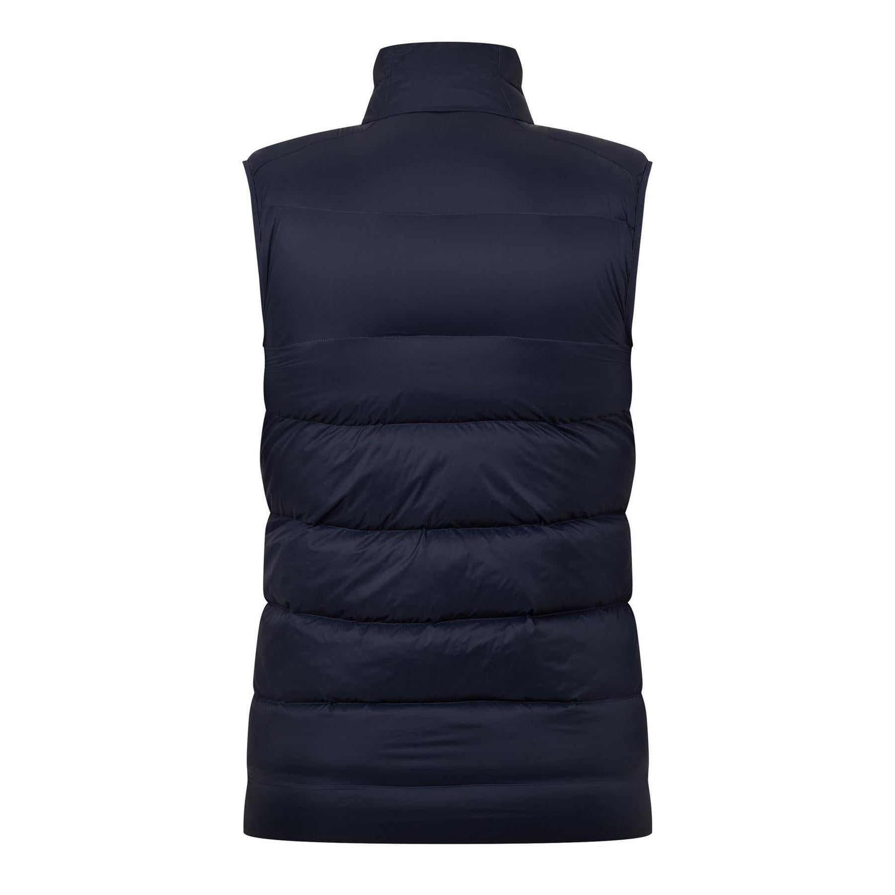 Navy - Back - Puma Mens Casuals Manchester City FC Down Body Warmer