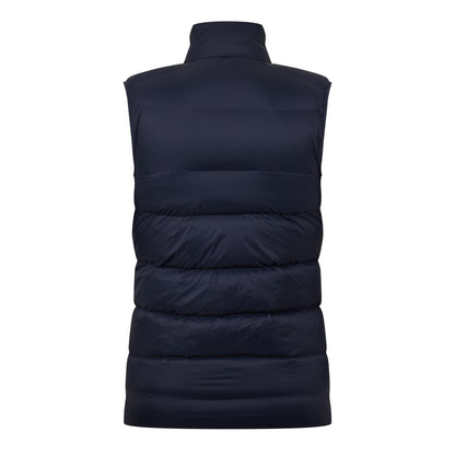 Navy - Back - Puma Mens Casuals Manchester City FC Down Body Warmer