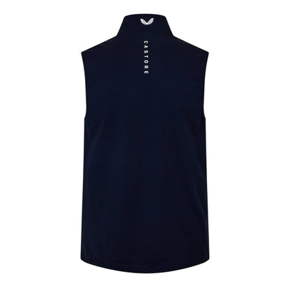 Midnight Navy - Back - Castore Mens Rangers FC Quilted Gilet