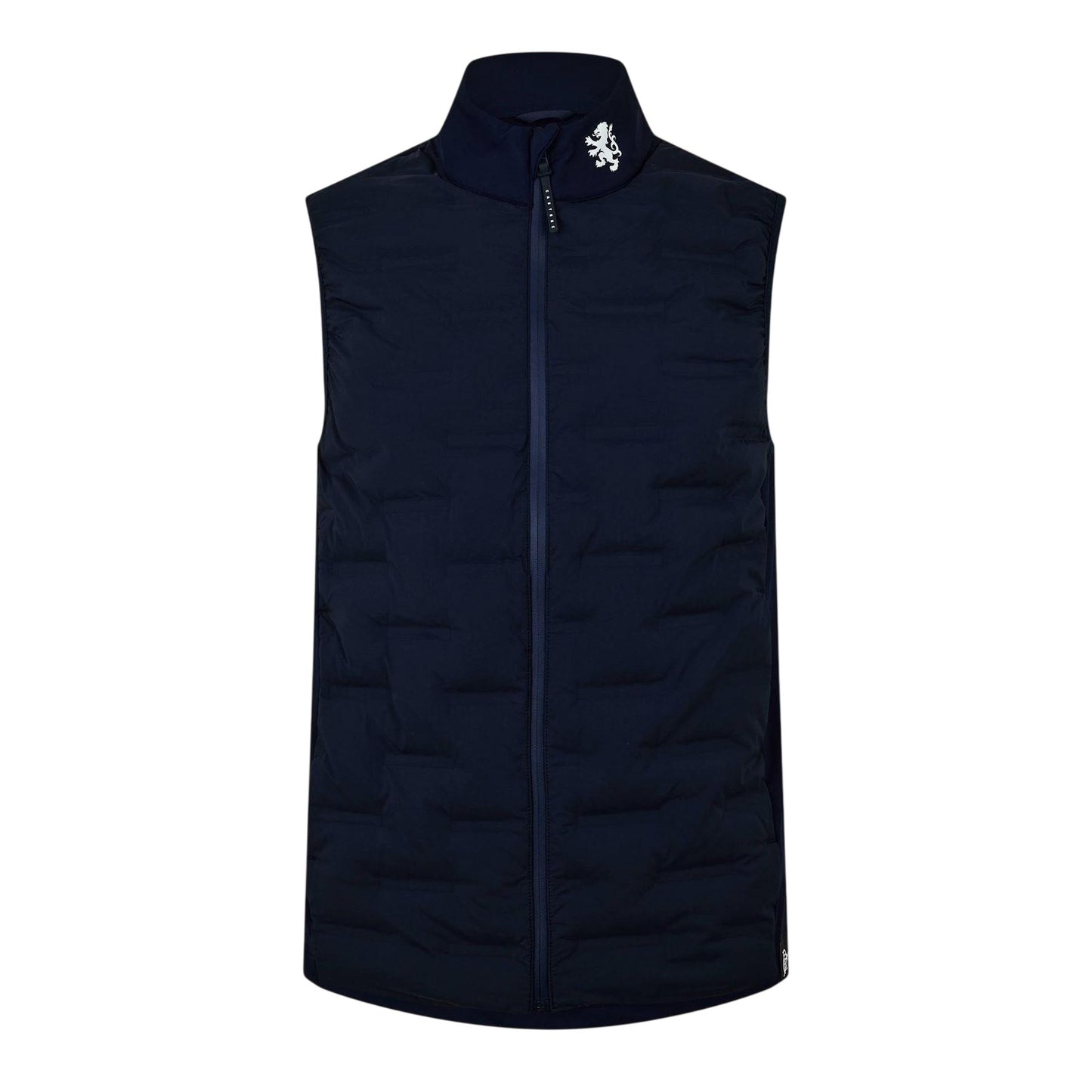 Midnight Navy - Front - Castore Mens Rangers FC Quilted Gilet