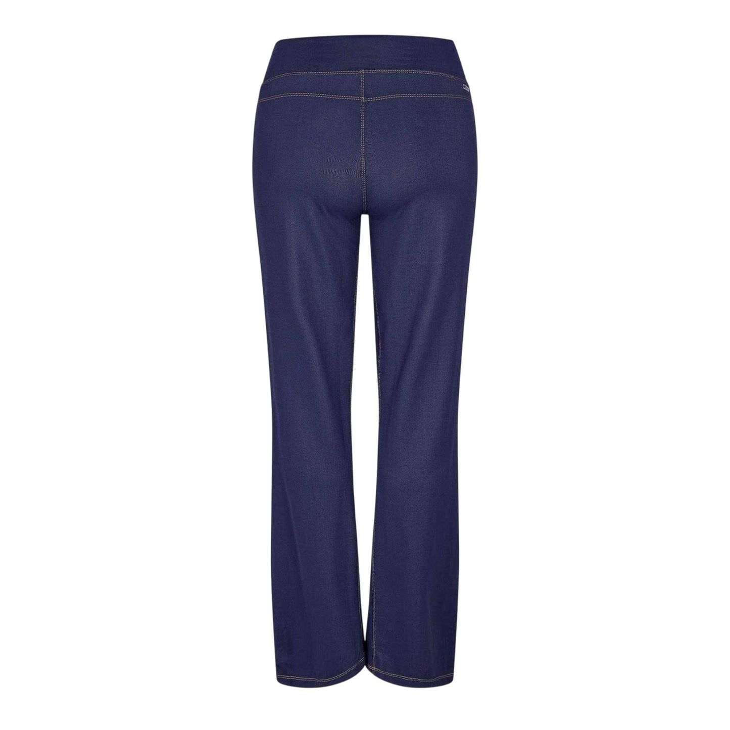 Purple - Front - Puma Womens-Ladies Denim Look Yoga Pants