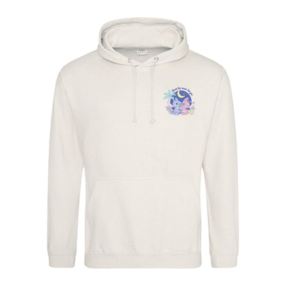 White - Front - Lilo & Stitch Mens Over The Moon For You Angel Hoodie