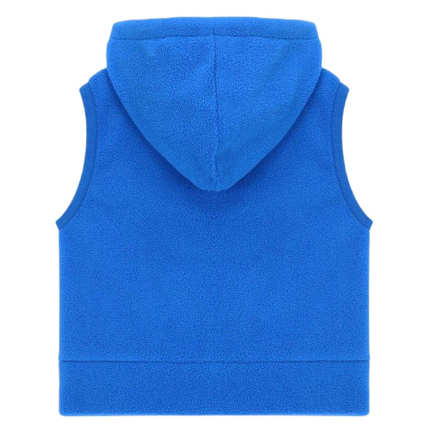 Blue-Red - Back - Spider-Man Childrens-Kids Fleece Hooded Gilet