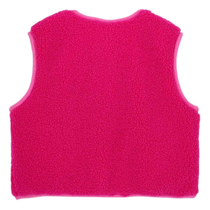 Pink - Back - Toy Story 3 Childrens-Kids Lotso Fleece Zip Pocket Gilet