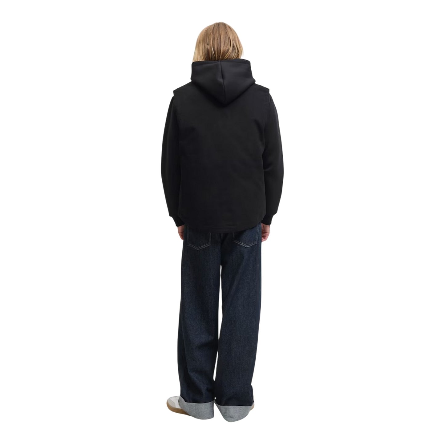 Black - Back - Jack And Jones Mens Dover Gilet