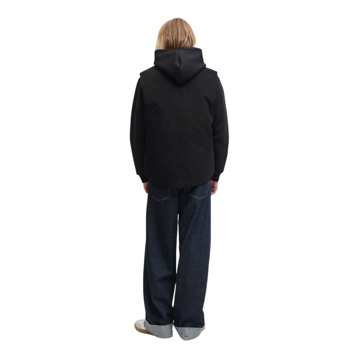 Black - Back - Jack And Jones Mens Dover Gilet