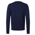 Navy - Back - Calvin Klein Mens Merino Wool Jumper