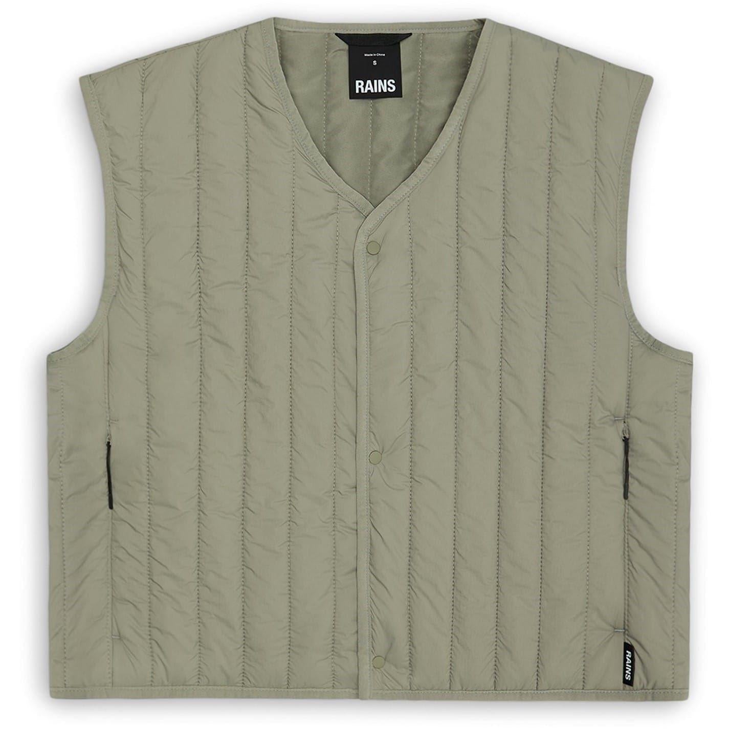 Driftwood - Front - Rains Mens Banja Liner Quilted Gilet