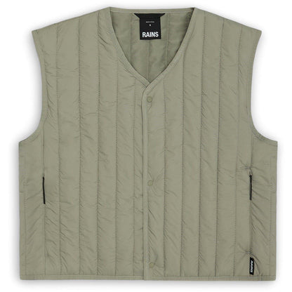 Driftwood - Front - Rains Mens Banja Liner Quilted Gilet