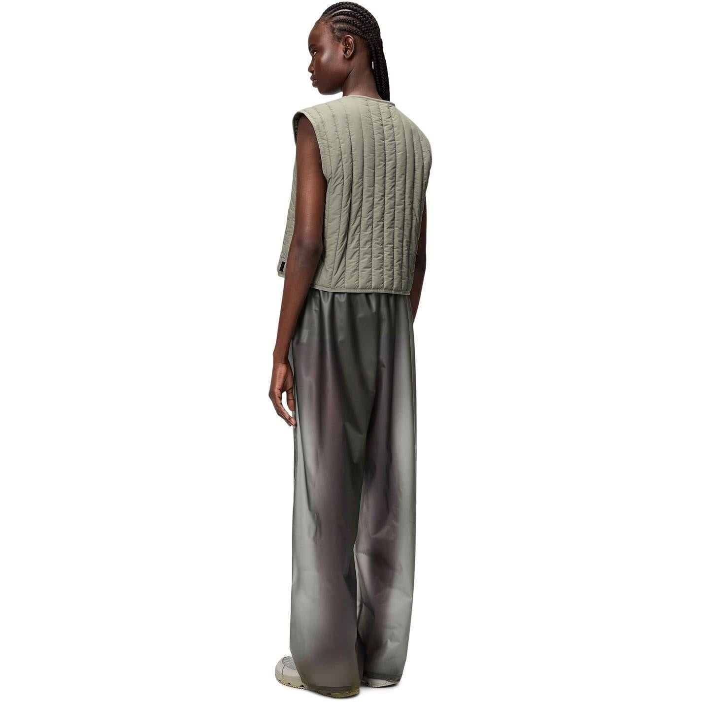 Driftwood - Back - Rains Mens Banja Liner Quilted Gilet