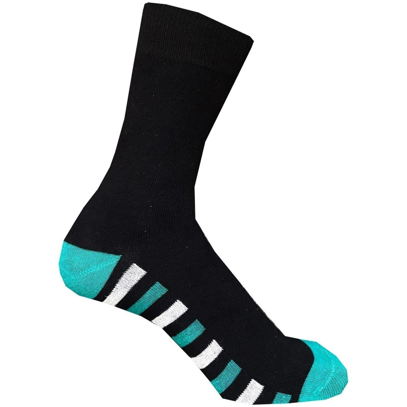 Multicoloured - Pack Shot - Firetrap Mens Logo Ankle Socks (Pack of 7)